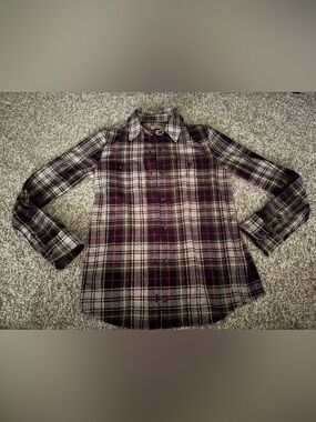 Faherty button down flannel size XXS